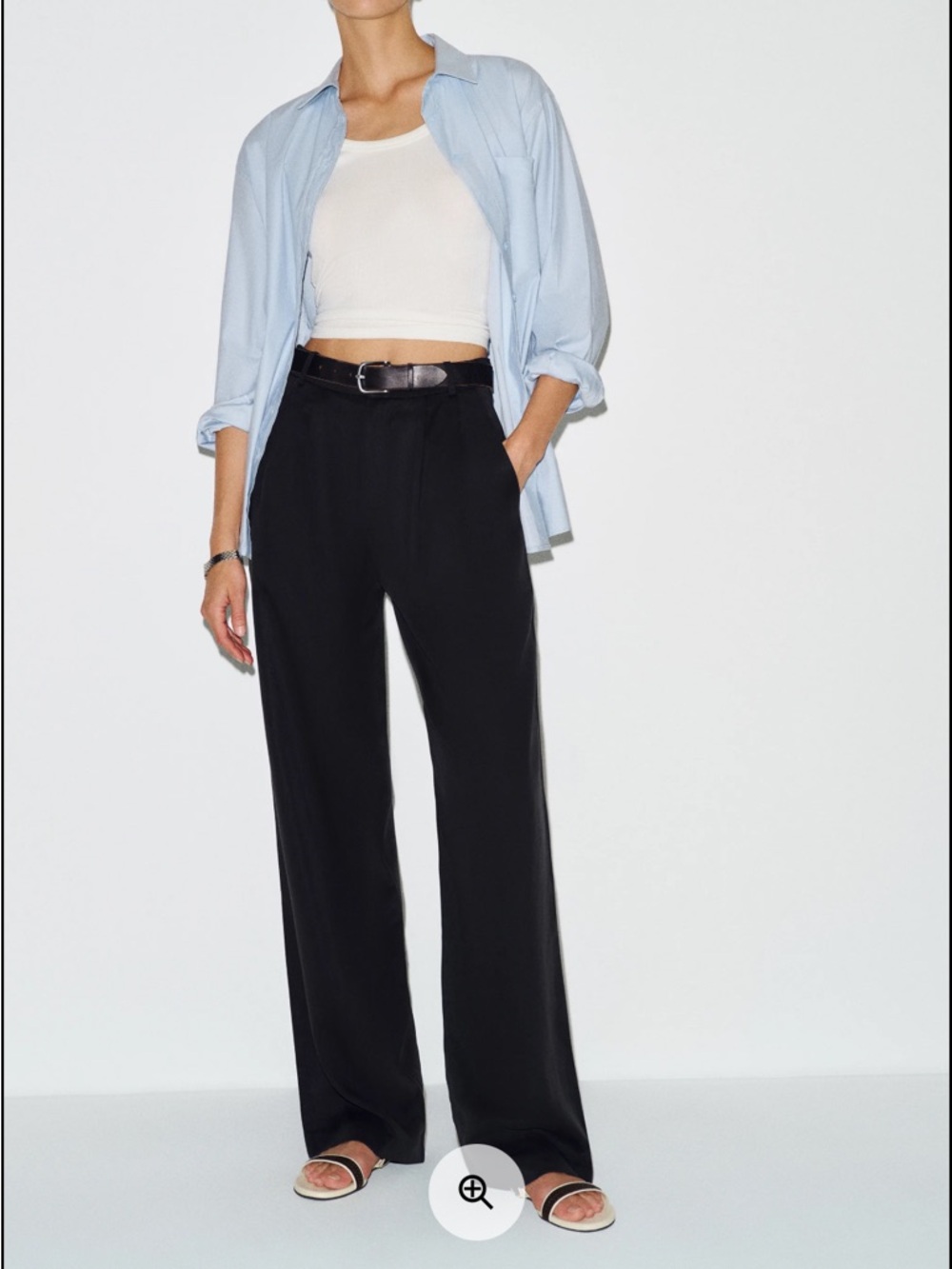 Reformation High Waisted Mason Trouser